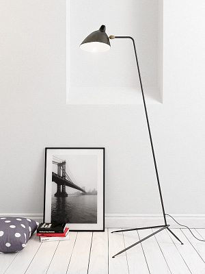 Serge Mouille Standing Lamp  фото 1