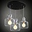 3X Antoine Laverdiere Sparrow Pendant lamp Белый Прямоугольная база фото 4