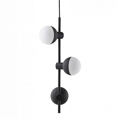 Люстра FRANDSEN CPH Fabian Vertical Chandelier Matte Black  фото 1