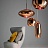 Подвесные светильники Tom Dixon Copper Wide Pendant lamp фото 4