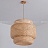 Люстра Rattan Chandelier Pendant C 38 см  черный фото 14