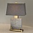 Настольная лампа Table lamp marble Grey фото 4