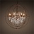 Restoration Hardware Twin Orb Crystal Chandelier 80 см  8 плафонов фото 2