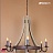 Antiquity Wine Barrel Chandelier фото 3