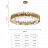 Metall Hackle Chandelier 60 см  100 см   фото 3