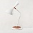 Austen Large Offset Table Lamp Circa фото 5