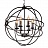 Restoration Hardware Foucault's Orb Smoke 30 см   фото 2